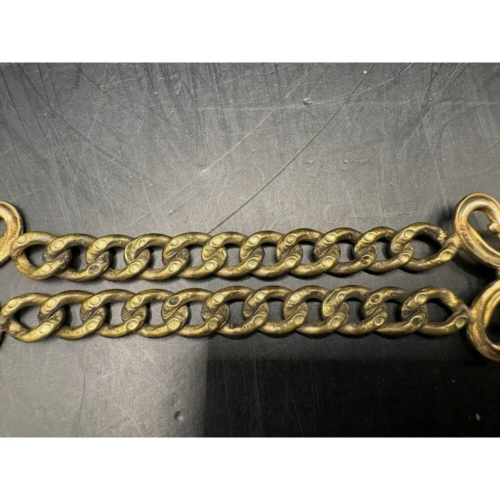 Antique WHB & Co Gold Filled  Watch Chain Fob 4” Beautiful!